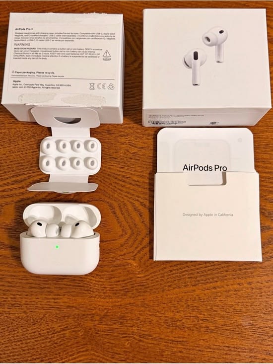 AirPods Pro 3 — Wireless Earbuds with Active Noise Cancellation